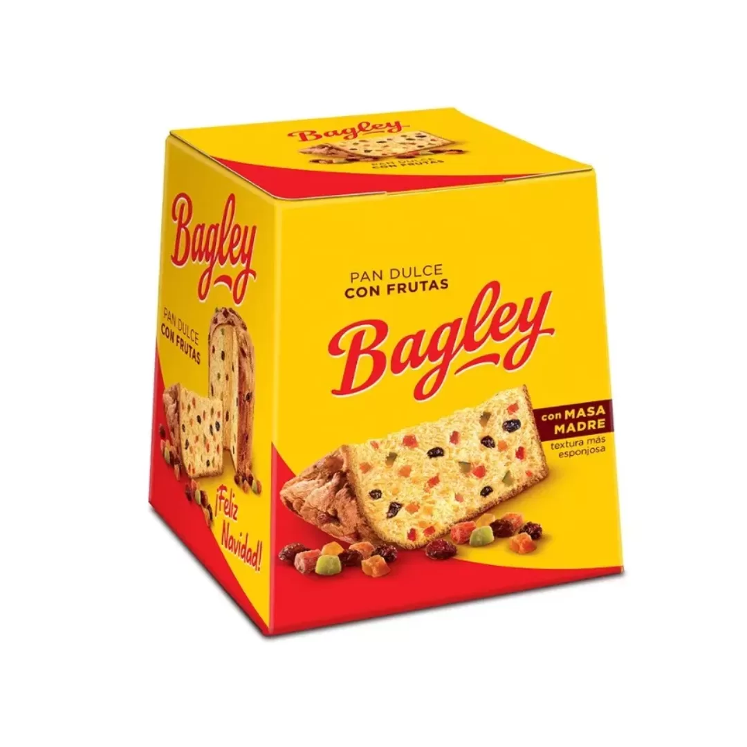 Pan Dulce Bagley Con Frutas 700g