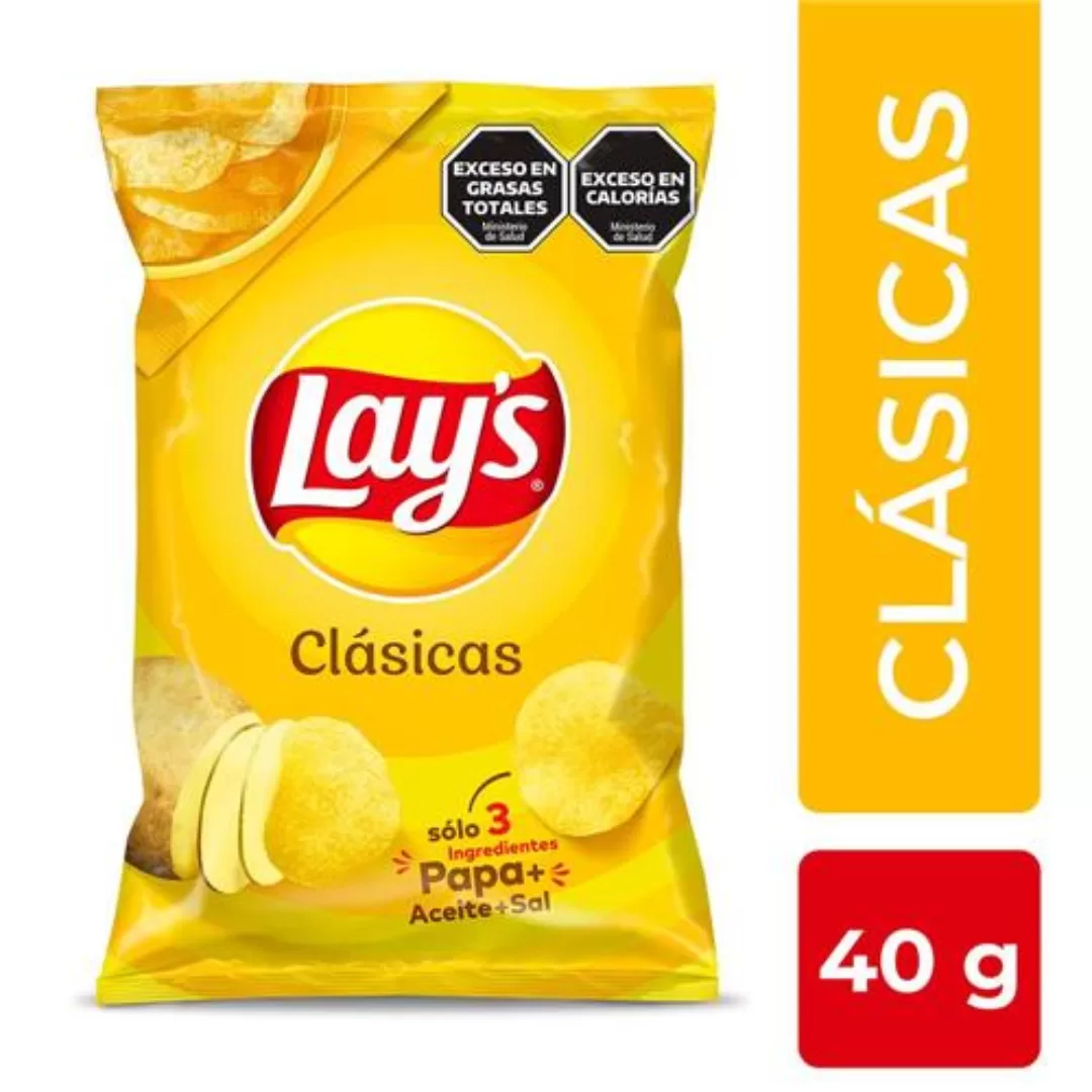 Papas Fritas Clasicas Lays 40g