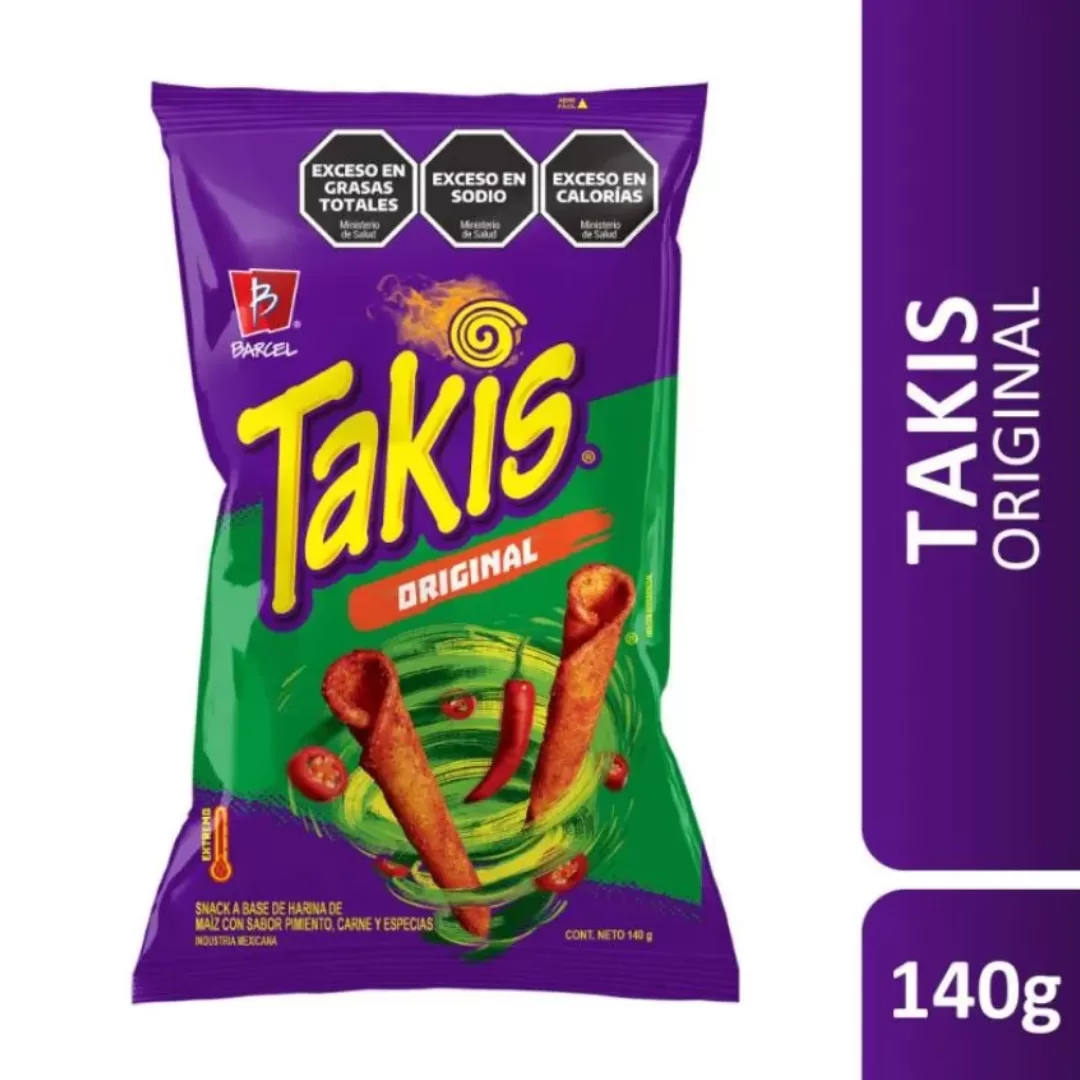 Tortilla De Maíz Takis Original 140g