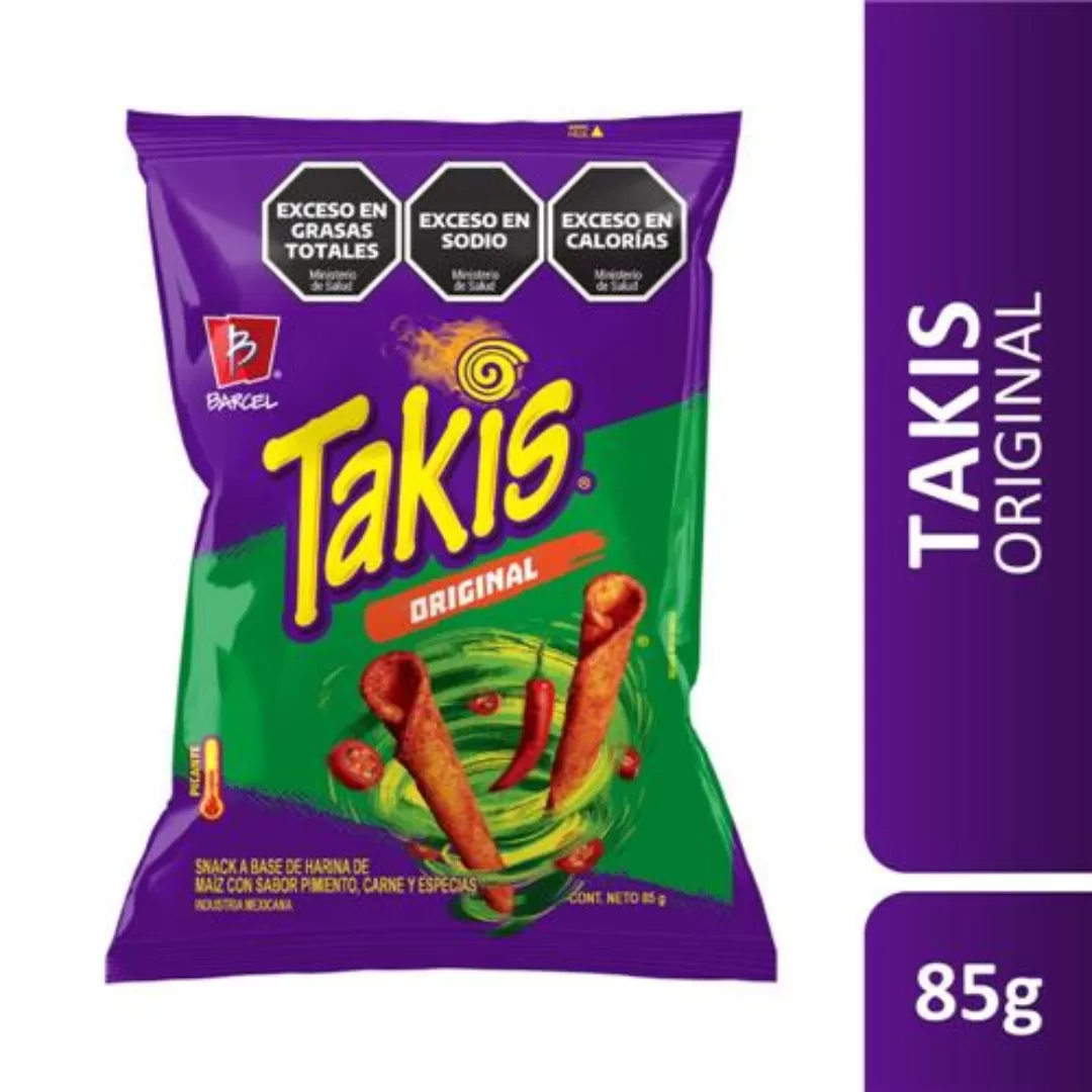 Tortilla De Maíz Takis Original 85g