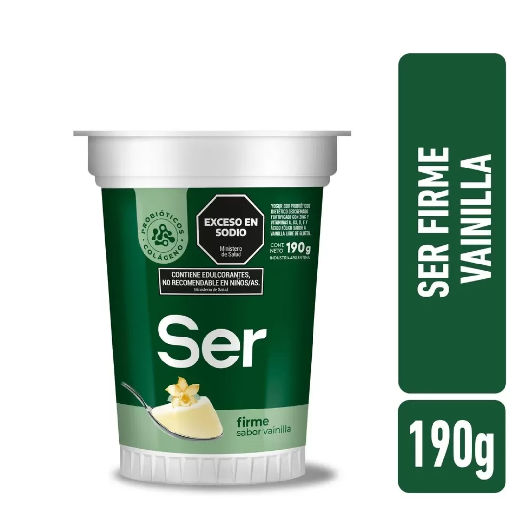 Yogur Ser Firme Vainilla 190g