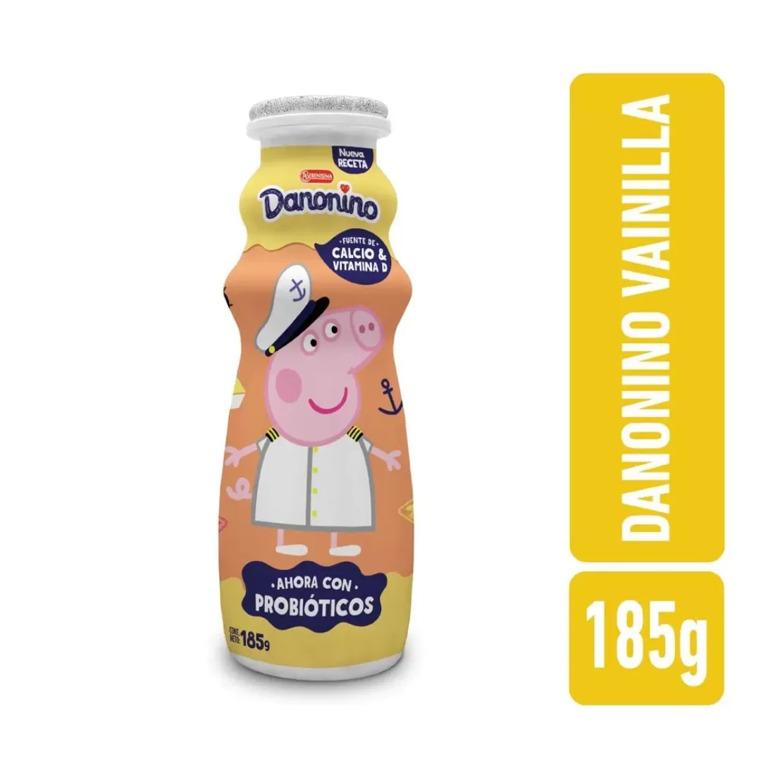 Yogur Danonino Botellita Vainilla 185g