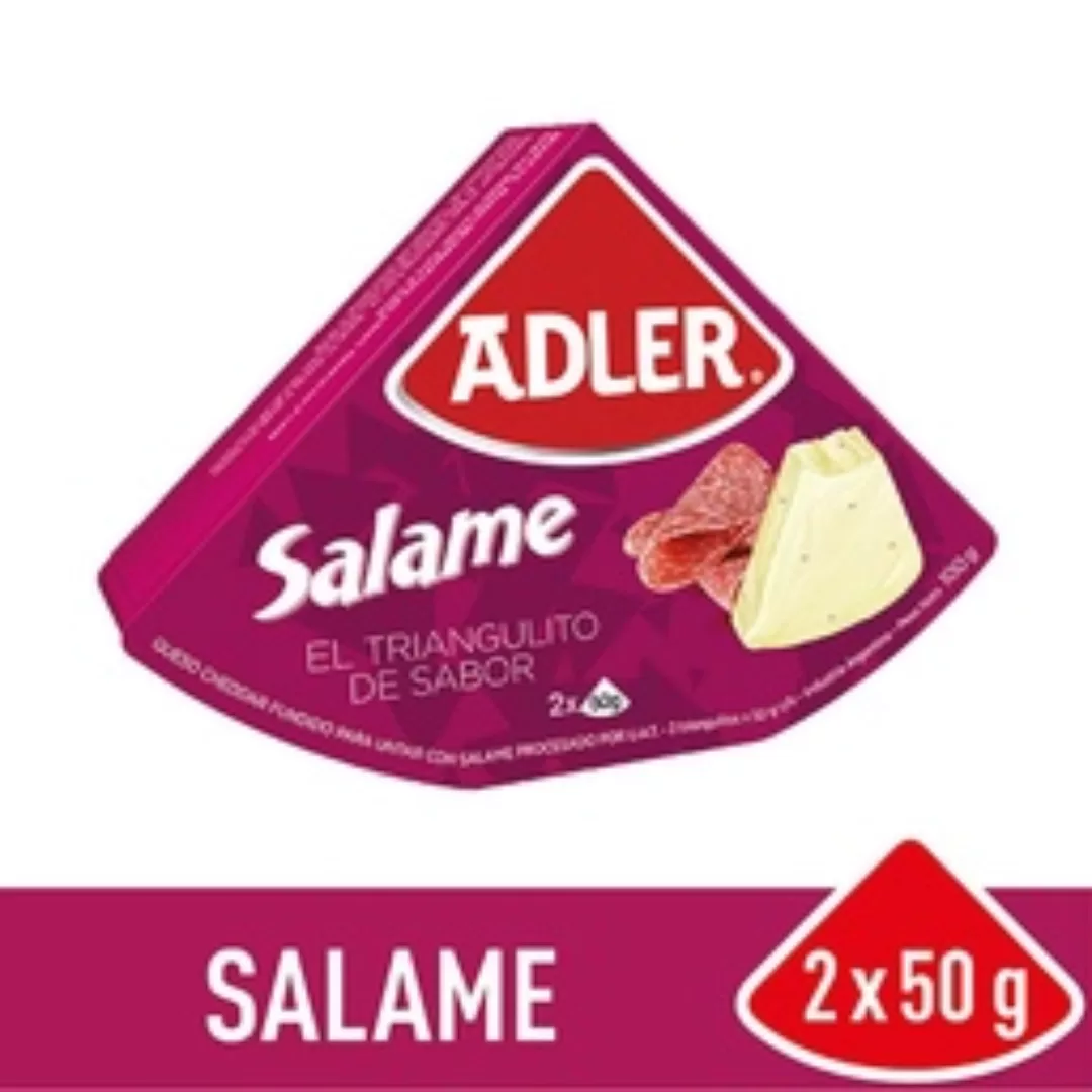 Queso Sabor Salame Adler 100g