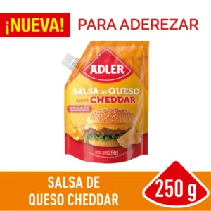 Salsa de Queso Cheddar Adler 250g