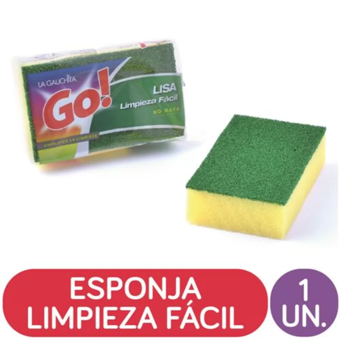 Esponja GO! Lisa Limpieza Fácil