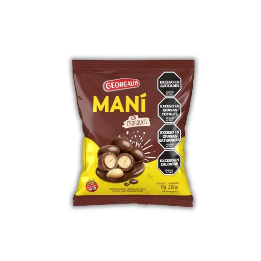 Mani con Chocolate Georgalos 80g