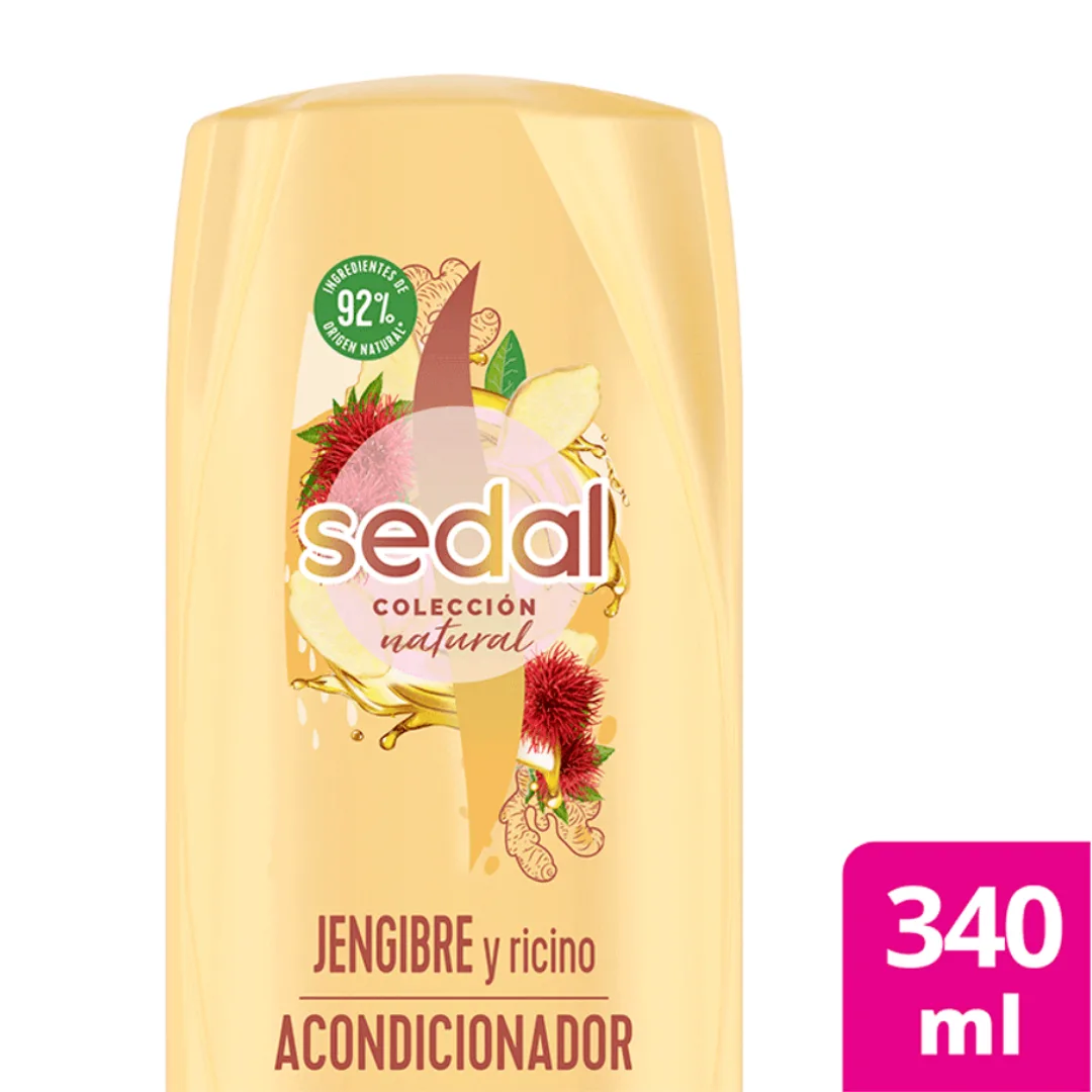 Acondicionador Sedal Jengibre Y Ricino 340ml