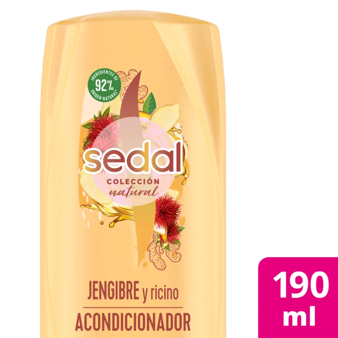 Acondicionador Sedal Jengibre y Ricino 190ml