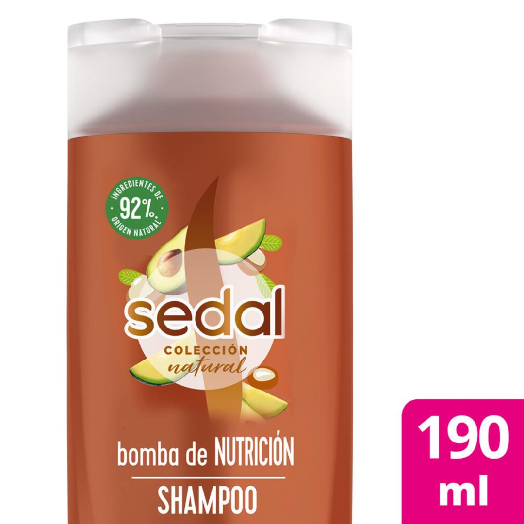 Shampoo Bomba De Nutrición Sedal 190ml