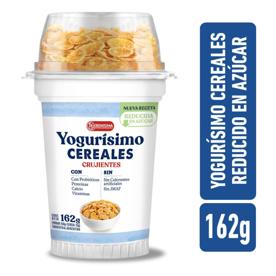 Yogur Con Cereales Yogurisimo 162g