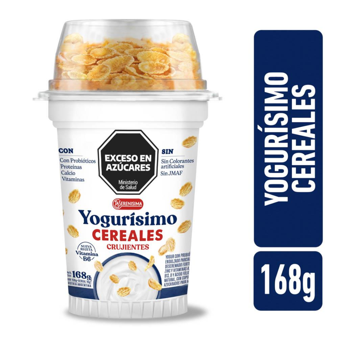 Yogur Con Cereales Yogurisimo 166g