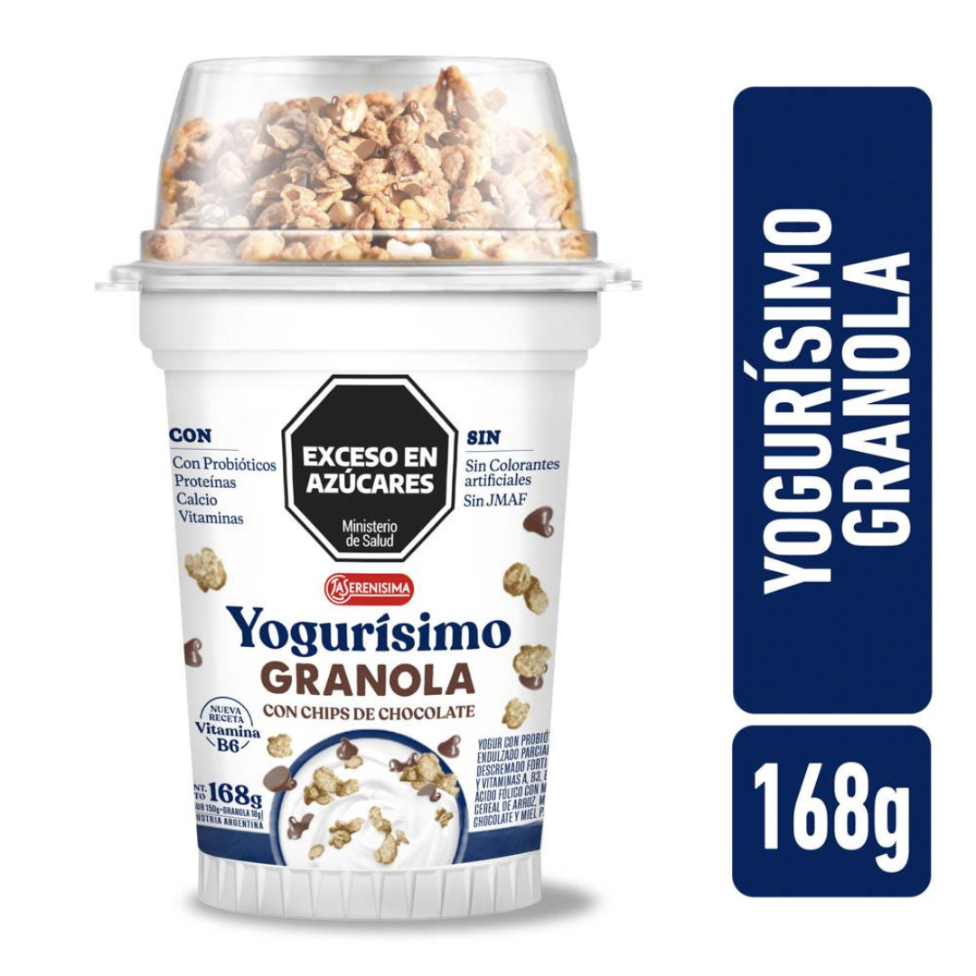 Yogur Con Granola Yogurisimo 168g