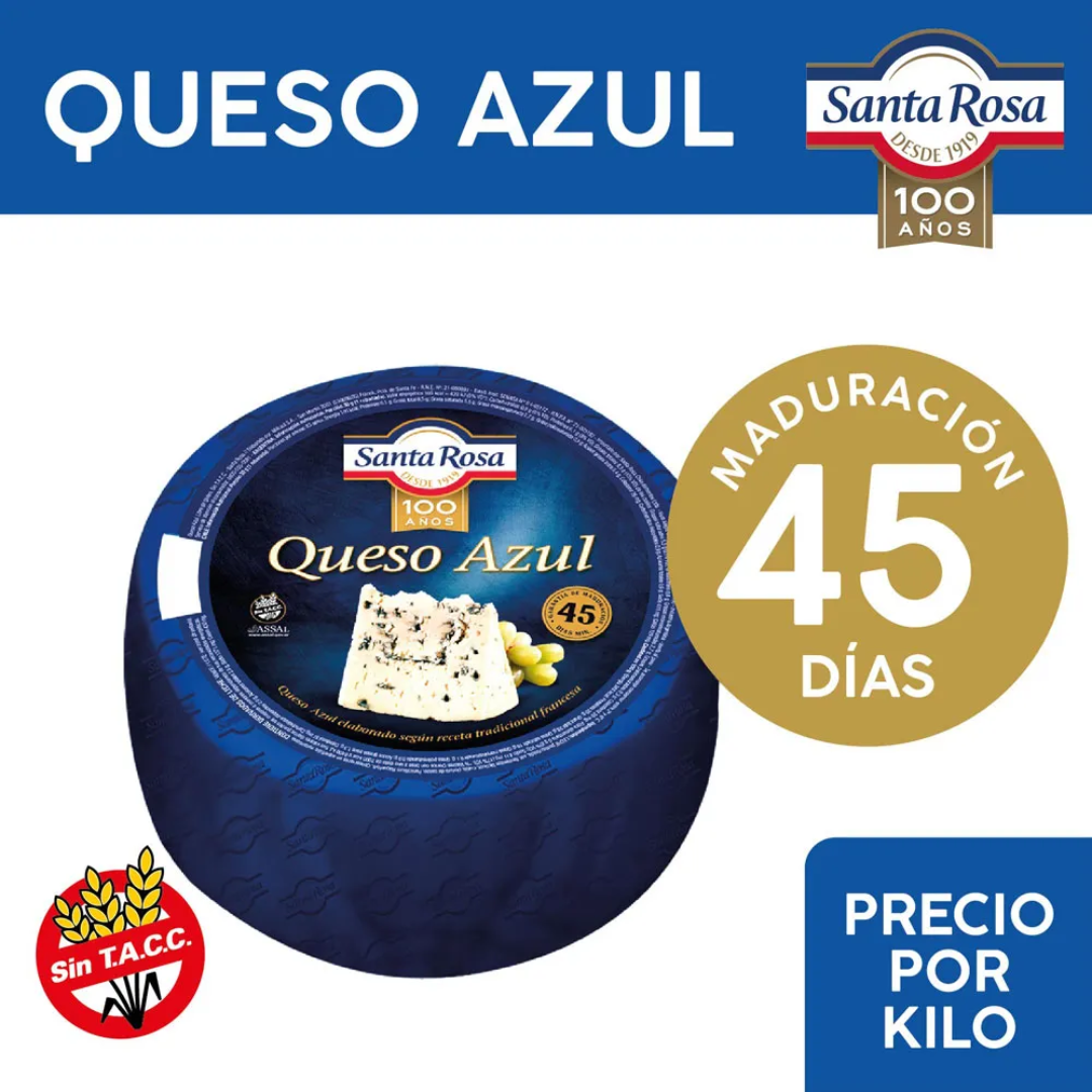 Queso Azul Santa Rosa Horma x Kg