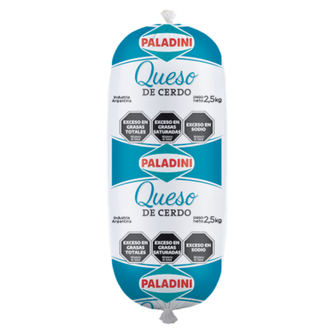 Queso de Cerdo Paladini x 2,5Kg