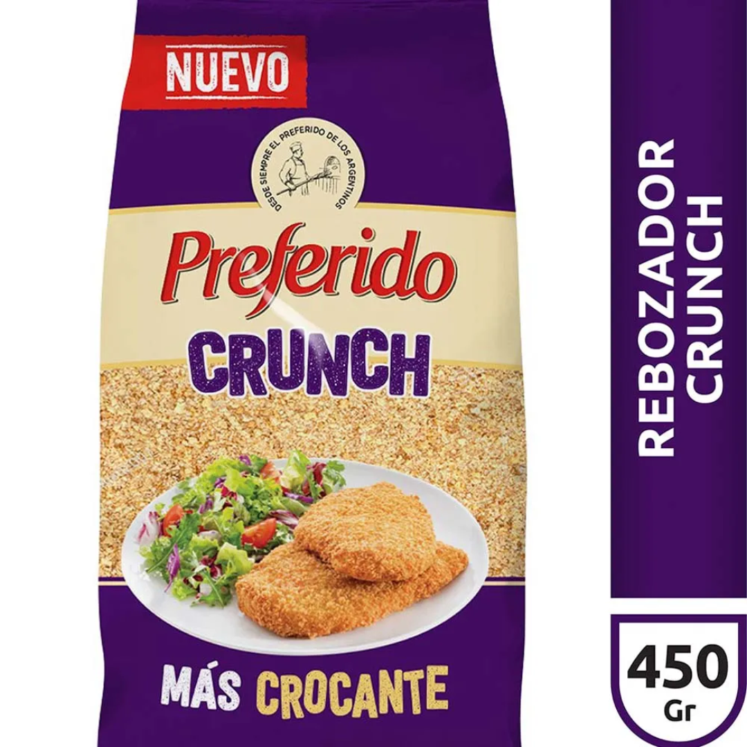 Rebozador Preferido Crunch Más Crocante 450g