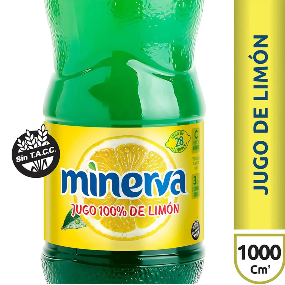 Jugo de limón Minerva 1L