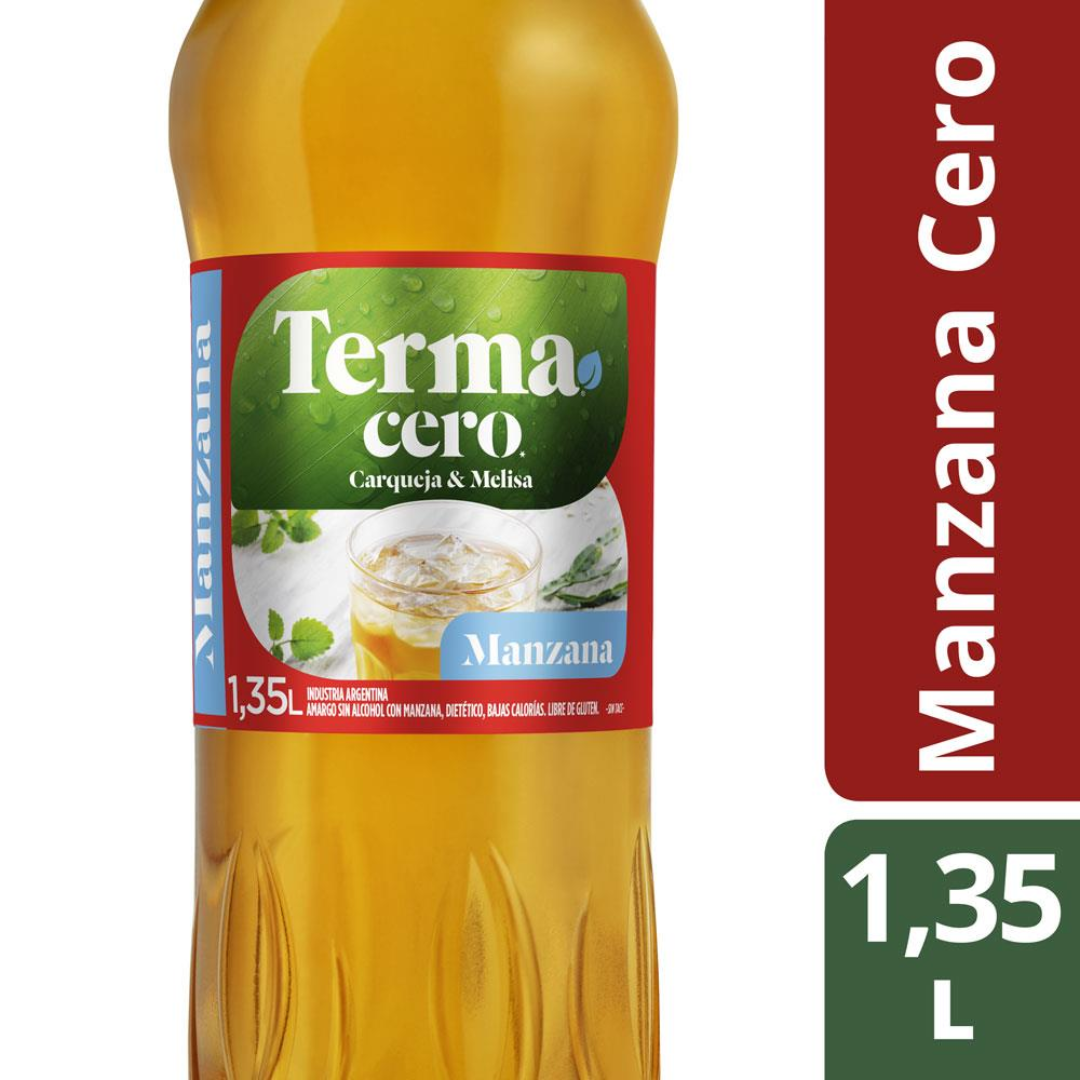 Amargo Terma Manzana Cero 1,35L