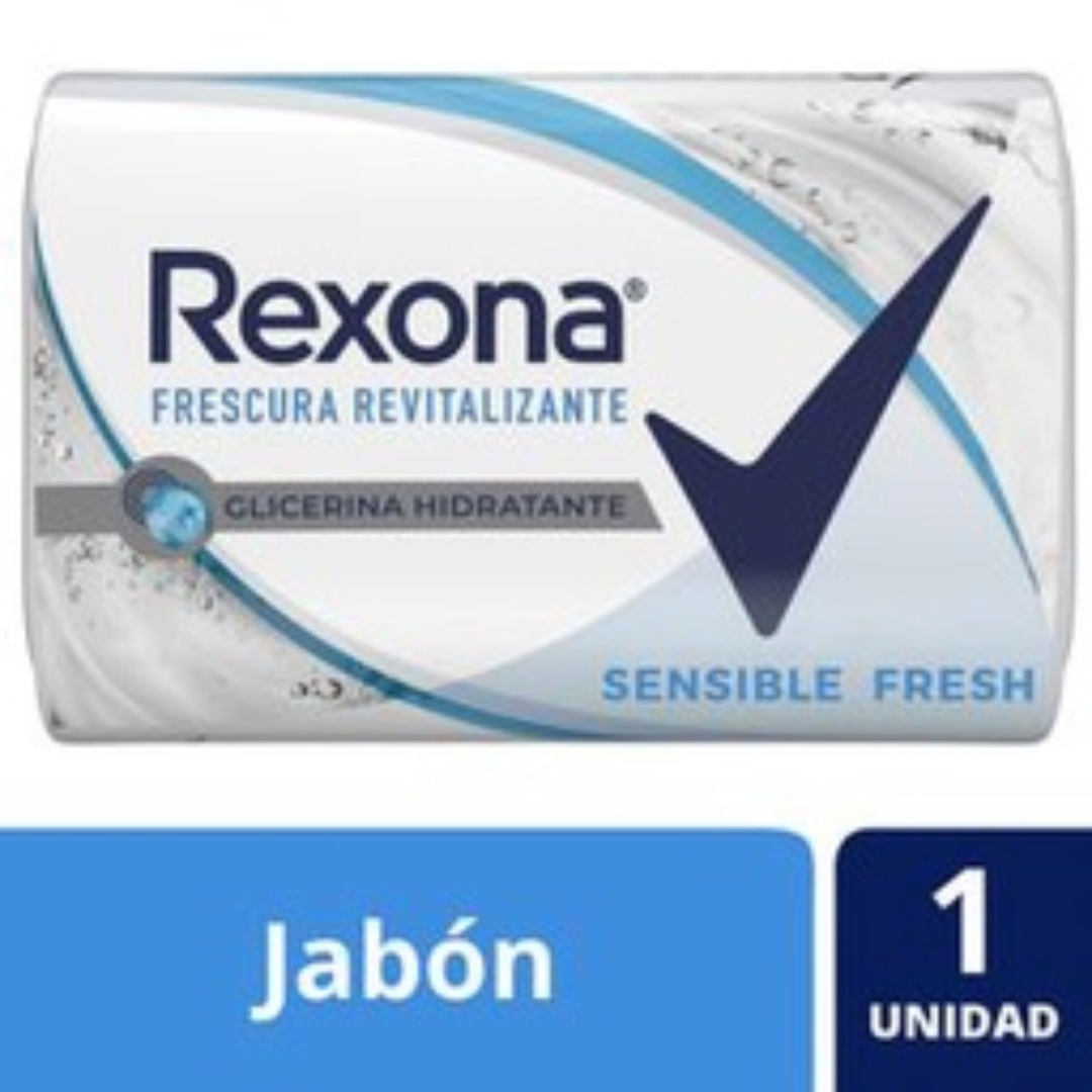 Jabon de Tocador Sensible Rexona 125g