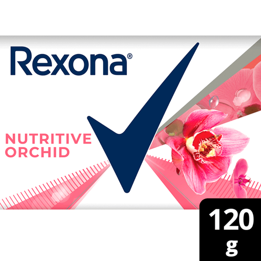 Jabon en Barra Rexona Nutrit Orchid 120g