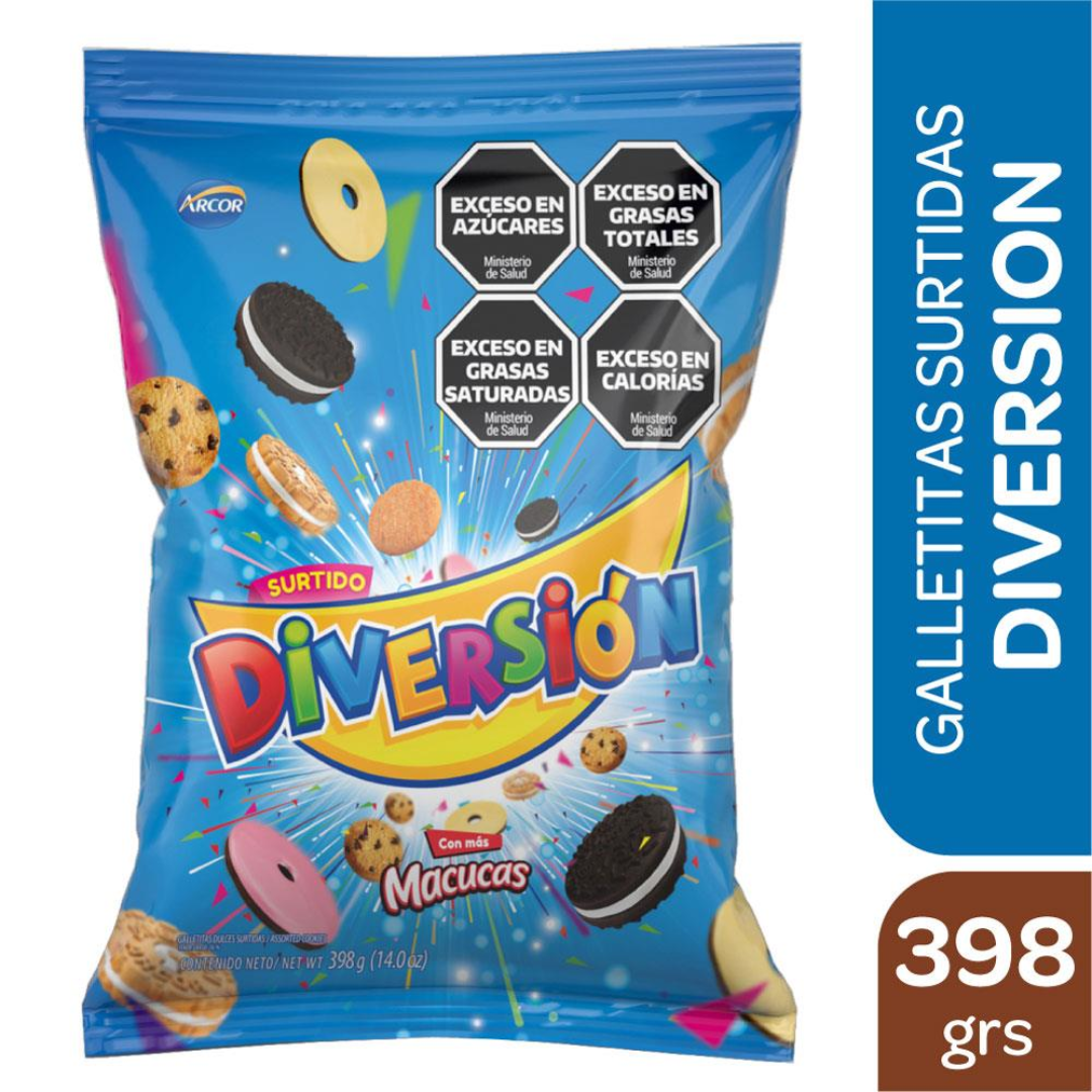 Galletitas Dulces Surtido Diversión 398g