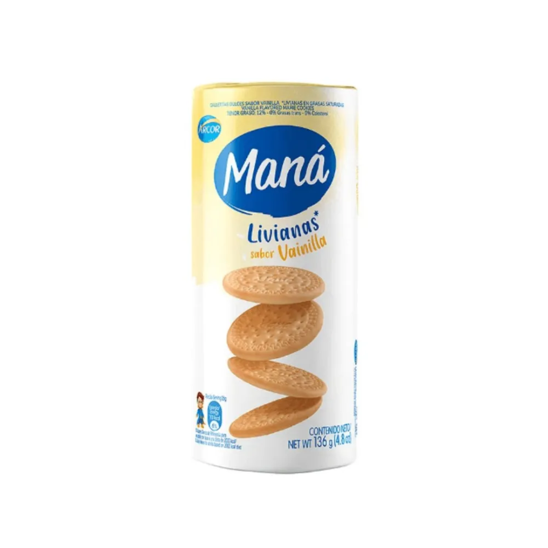 Galletitas Mana Sabor Vainilla 136g