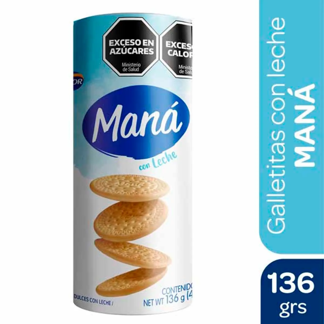 Galletitas Mana Liviana con Leche 136g