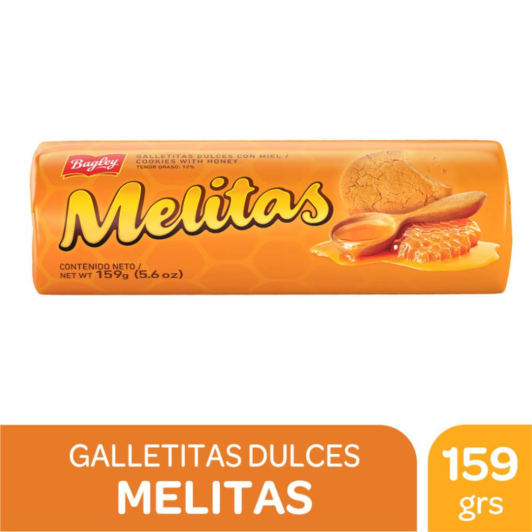 Galletitas Dulces Con Miel Melitas 159g