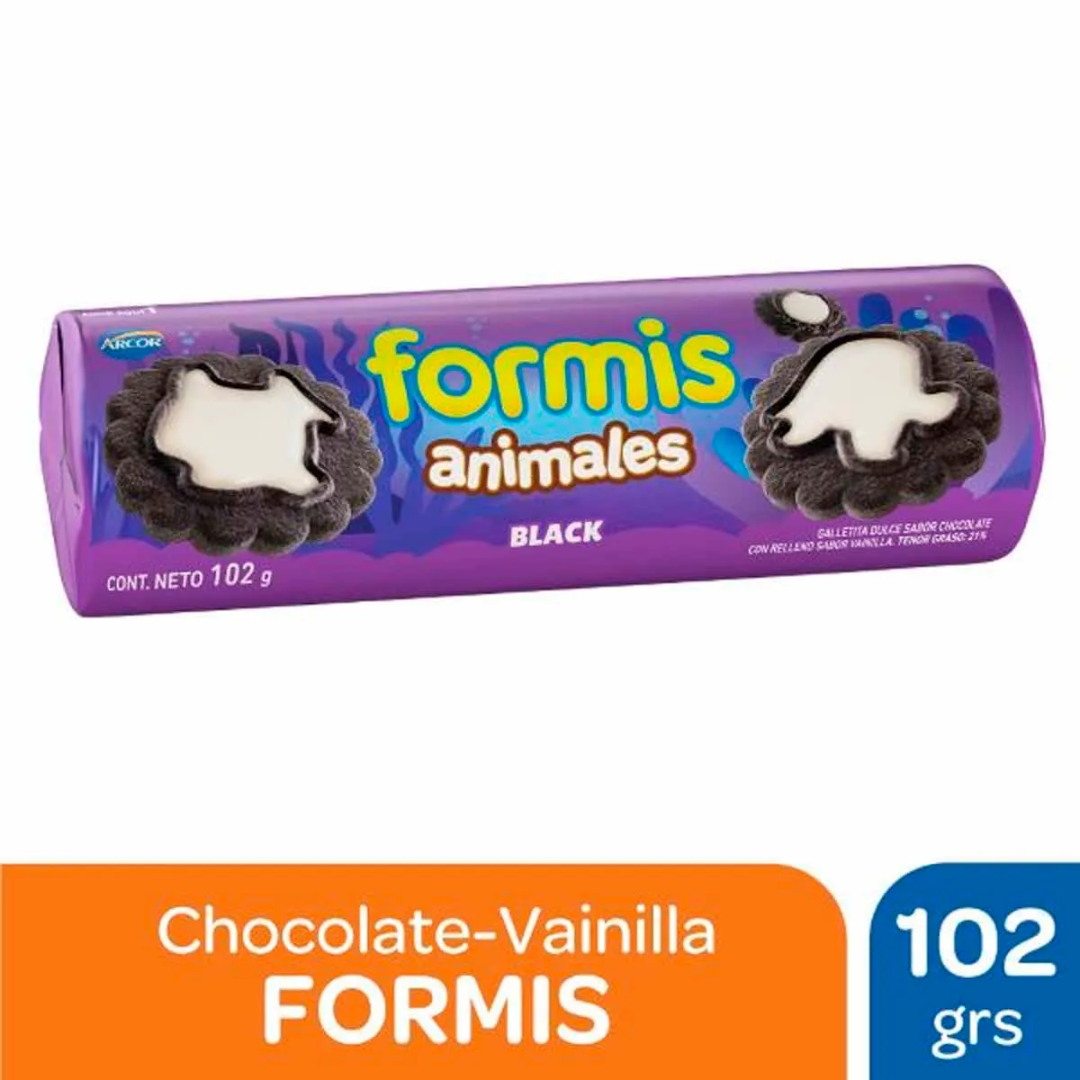 Galletitas Formis Chocolate Vainilla 102g