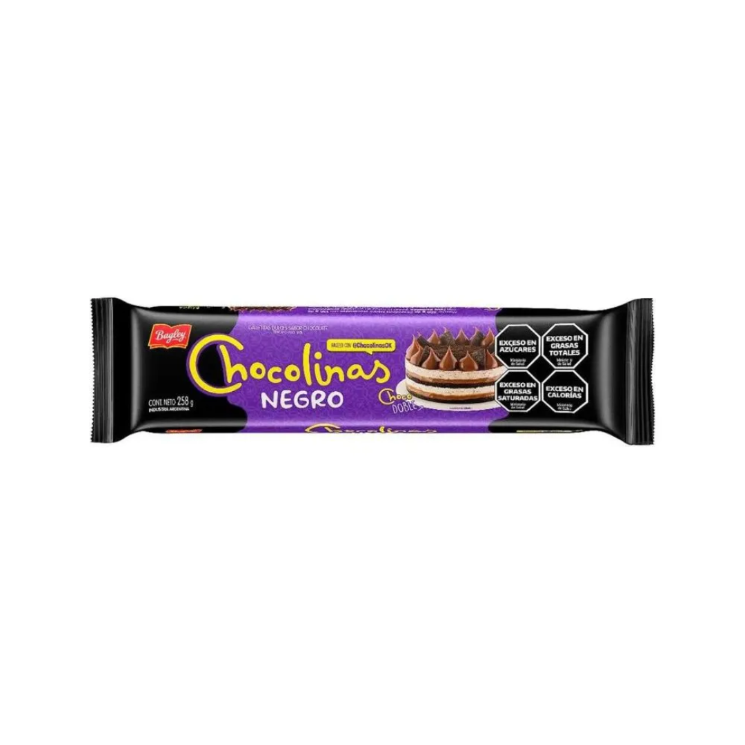 Galletitas Negro Chocolinas 258g