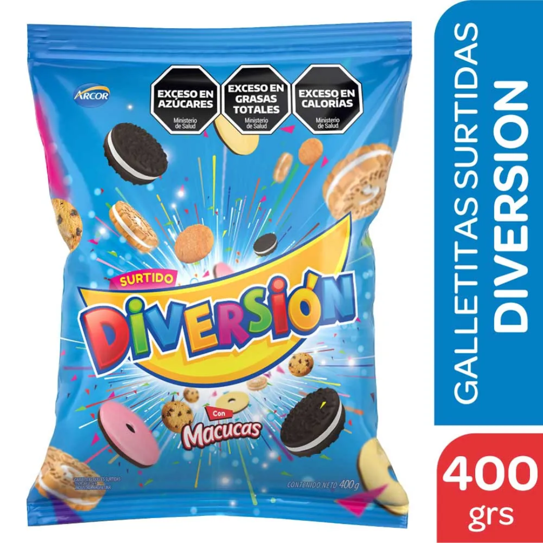Galletitas Surtidas Diversión 400g