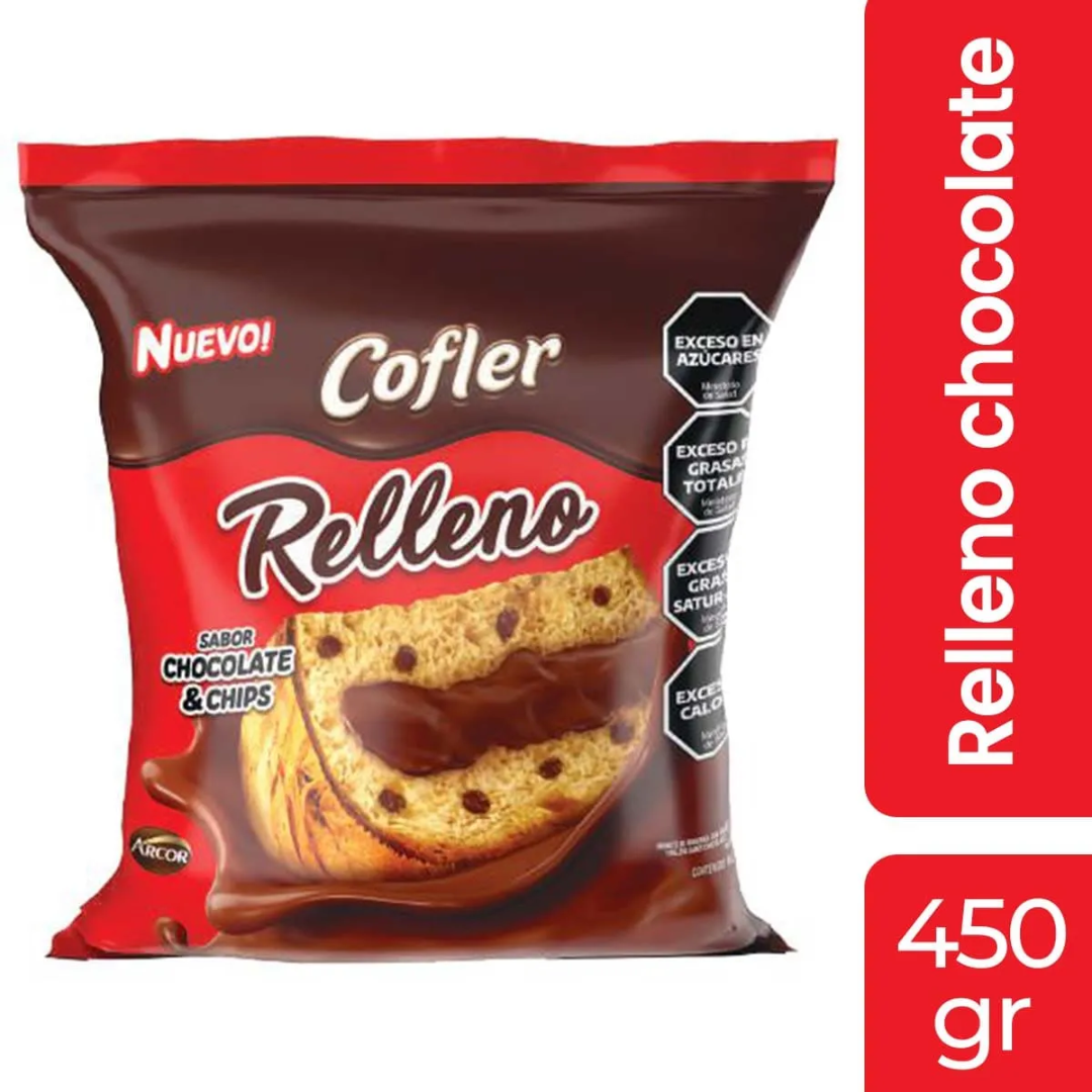 Pan Dulce Bagley Relleno con Chocolate 400g