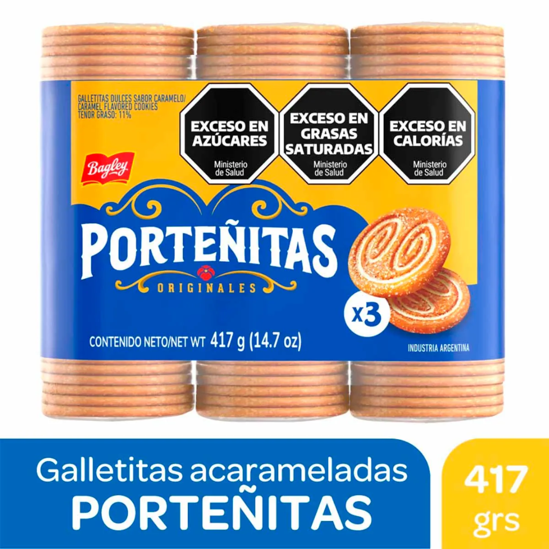 Galletitas Porteñitas 417g