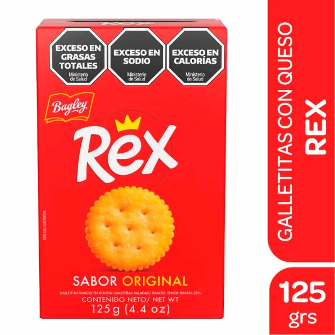 Galletitas Rex Estuche Original 125g
