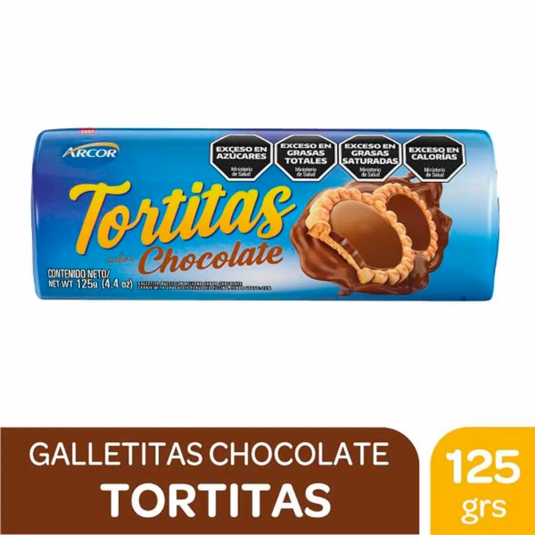 Tortitas Arcor Chocolate 125g