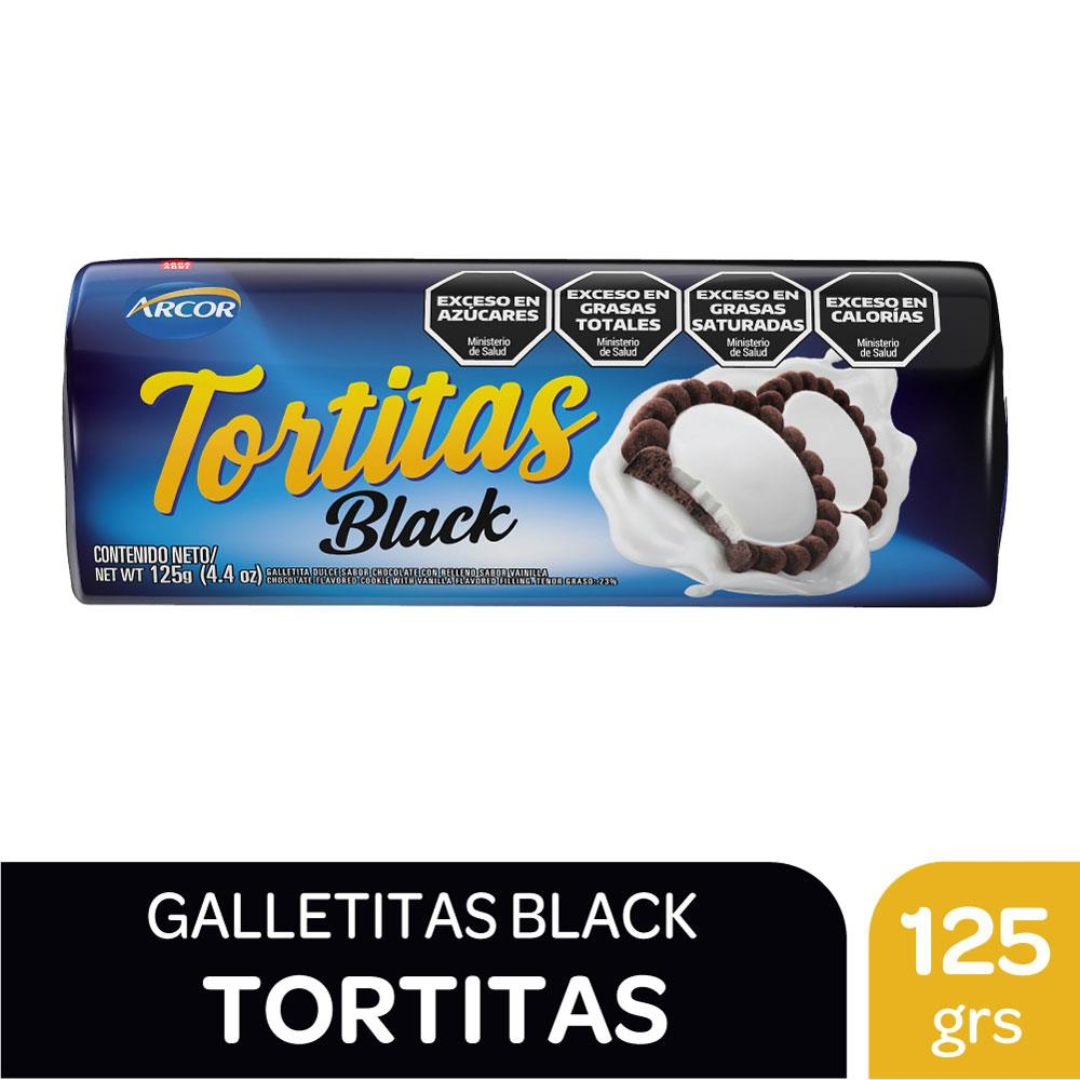 Tortitas Arcor Black 125g
