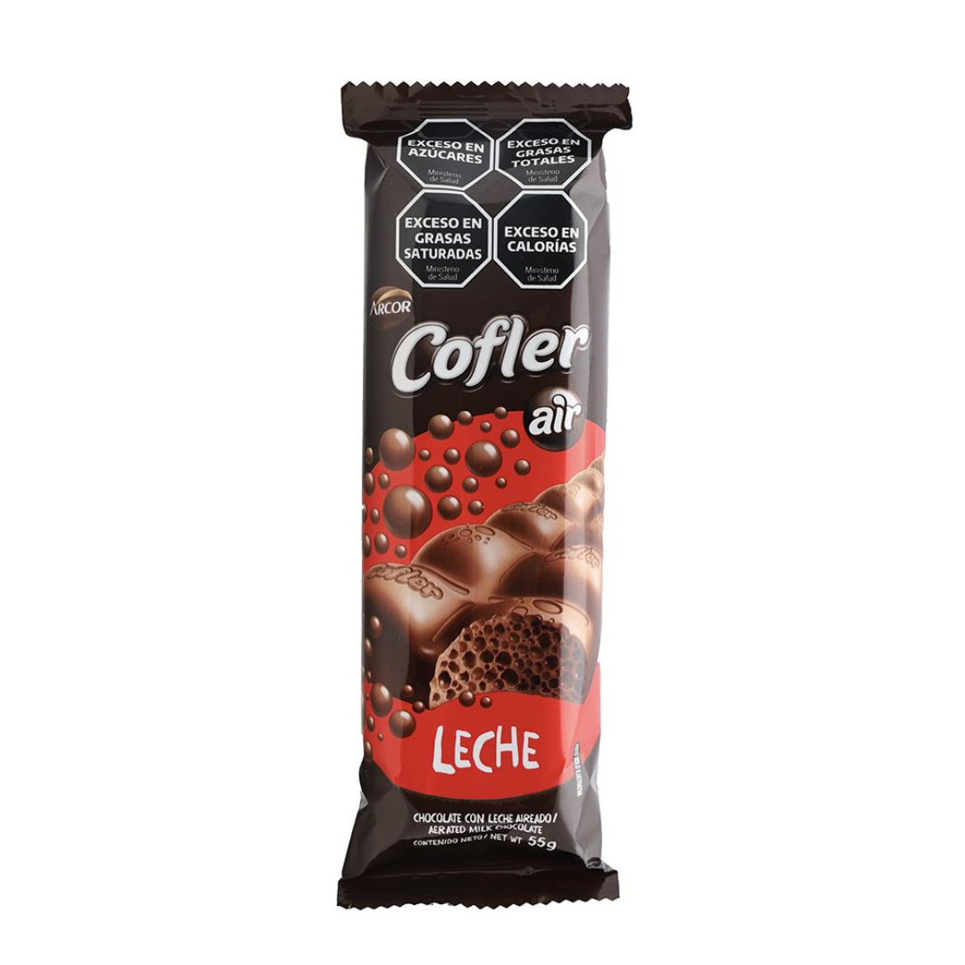 Chocolate Cofler Aireado Leche Tab 55g