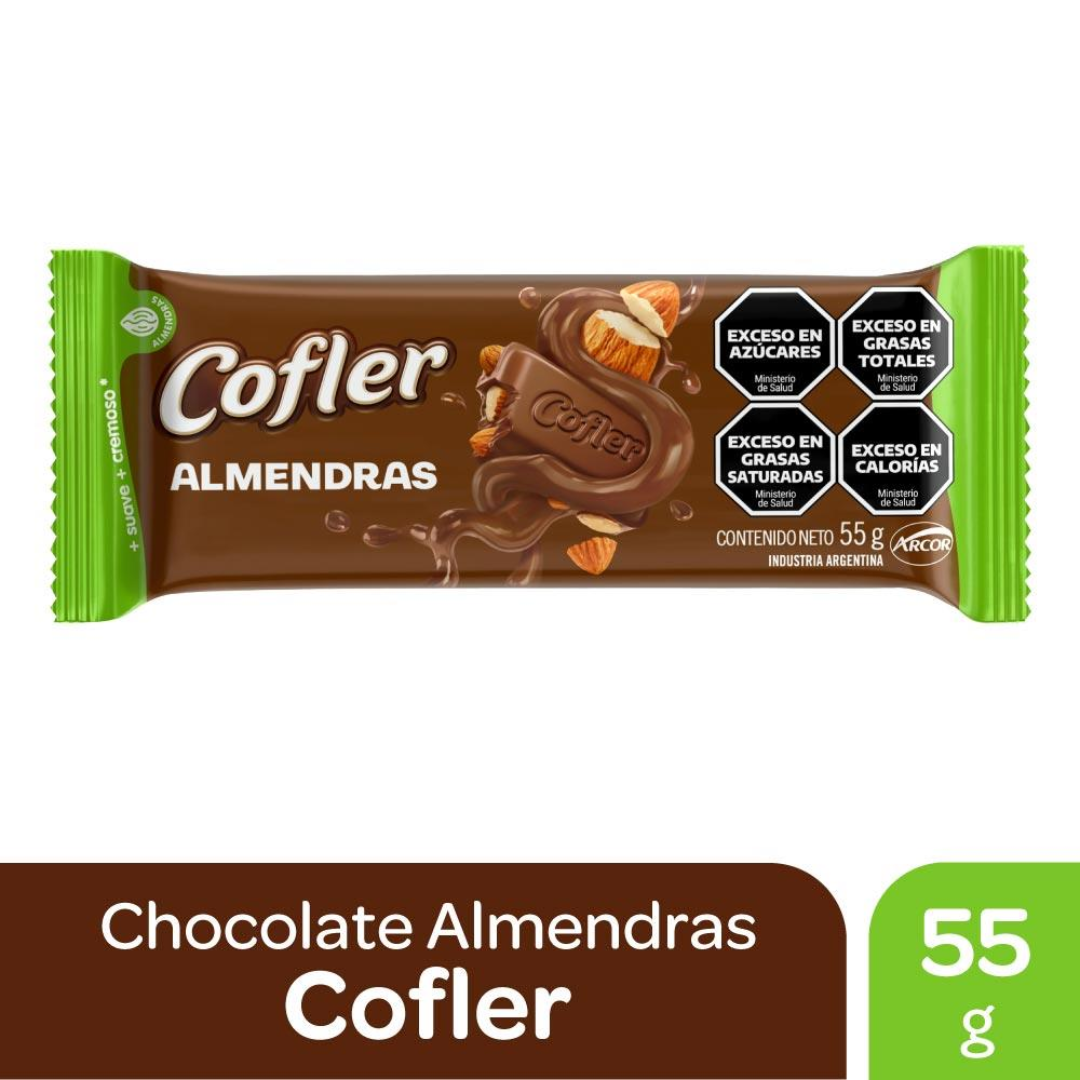 Chocolate Almendra Cofler 55g