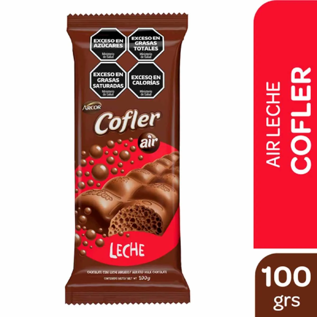 Chocolate Cofler Aireado Leche 100g