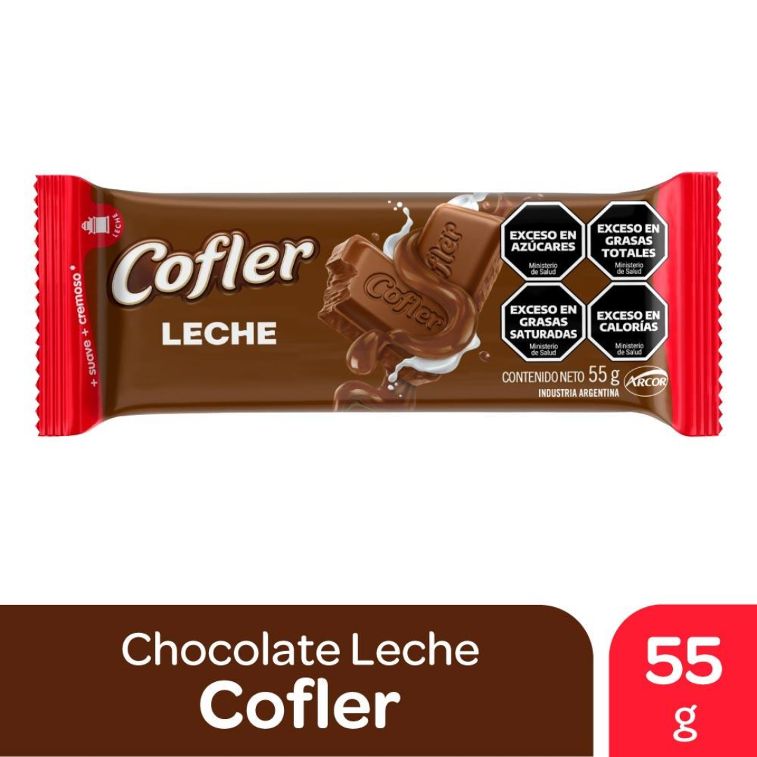 Chocolate Cofler con Leche 55g