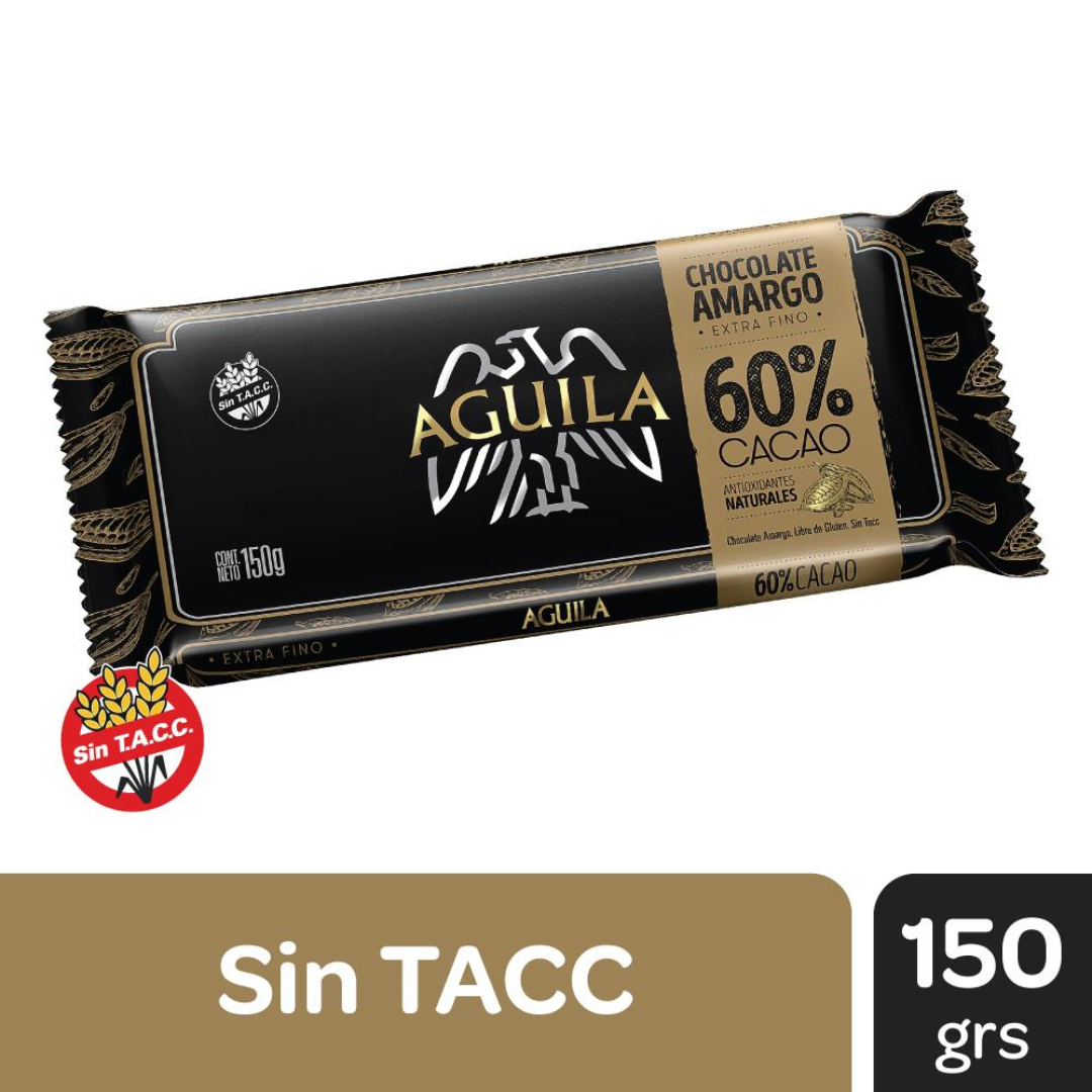 Chocolate Extrafino Amargo Aguila 150g