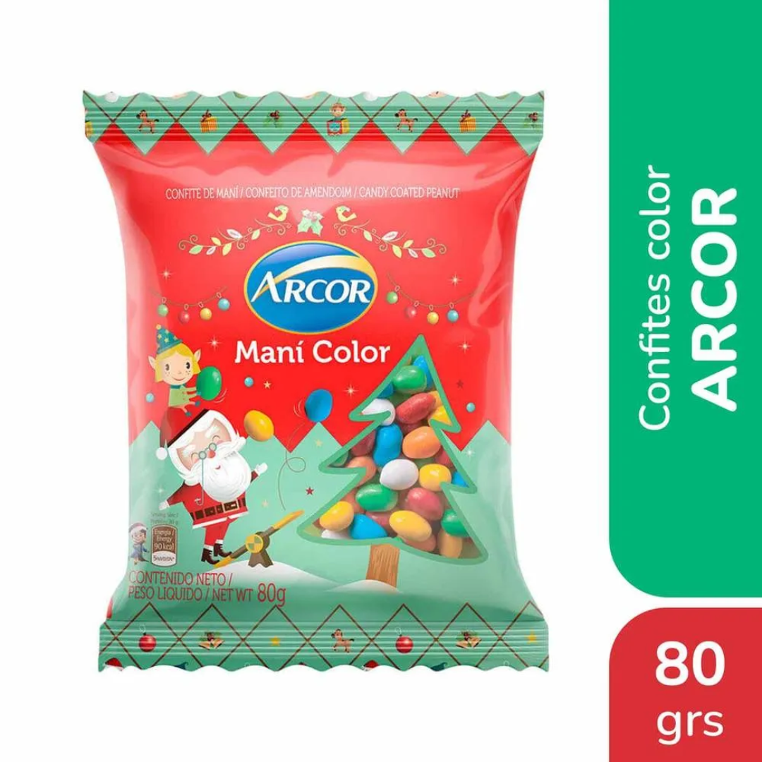 Confites Mani Color Arcor 80g