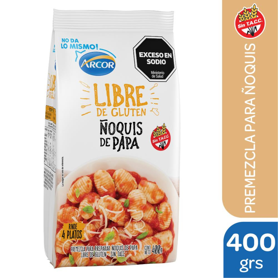 Premezcla para Ñoquis Papa Arcor 400g