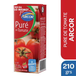 Pure de Tomate Arcor 210g