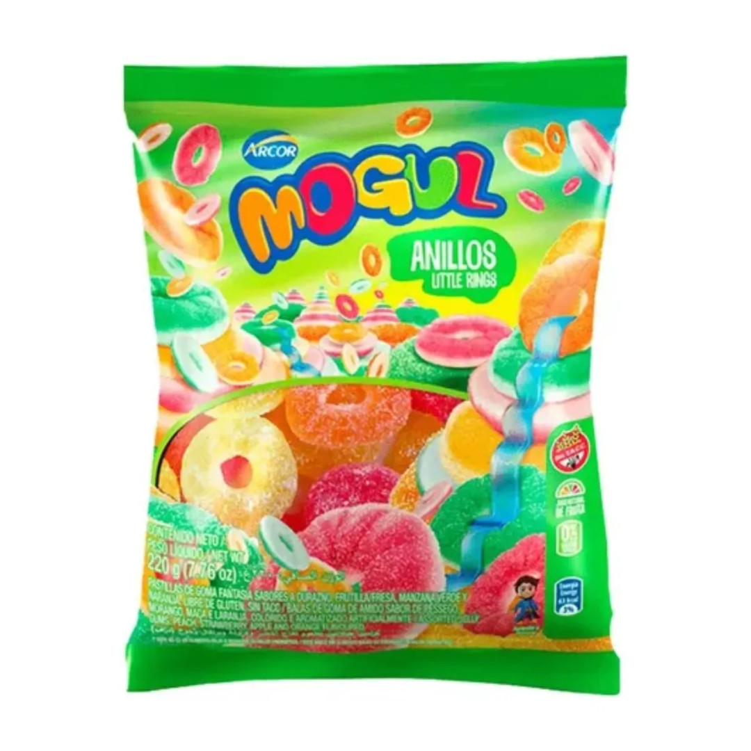 Gomitas Mogul Frutadas Anillos 220g