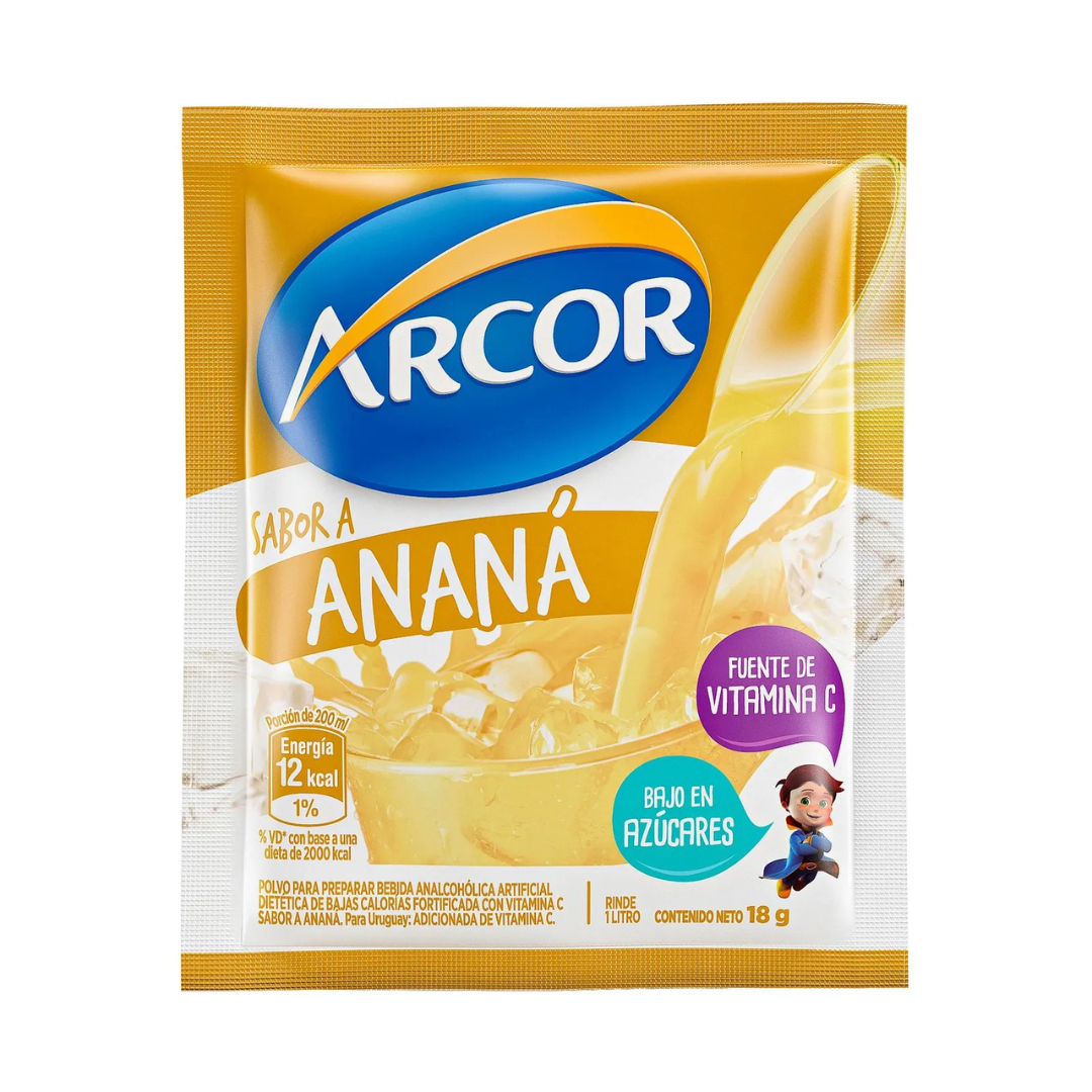 Jugo en Polvo Arcor Ananá 18g