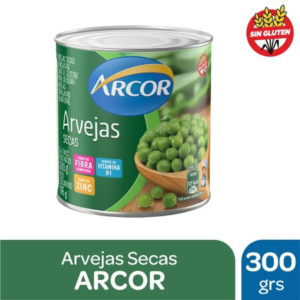 Arvejas Arcor Secas Remojadas 300g