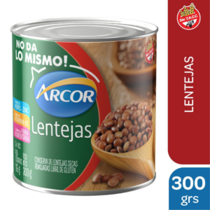 Lentejas Secas Remojada Arcor 300g