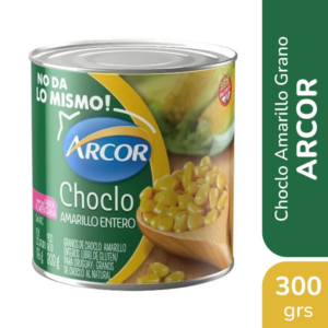 Choclo Arcor Amarillo Grano 300g