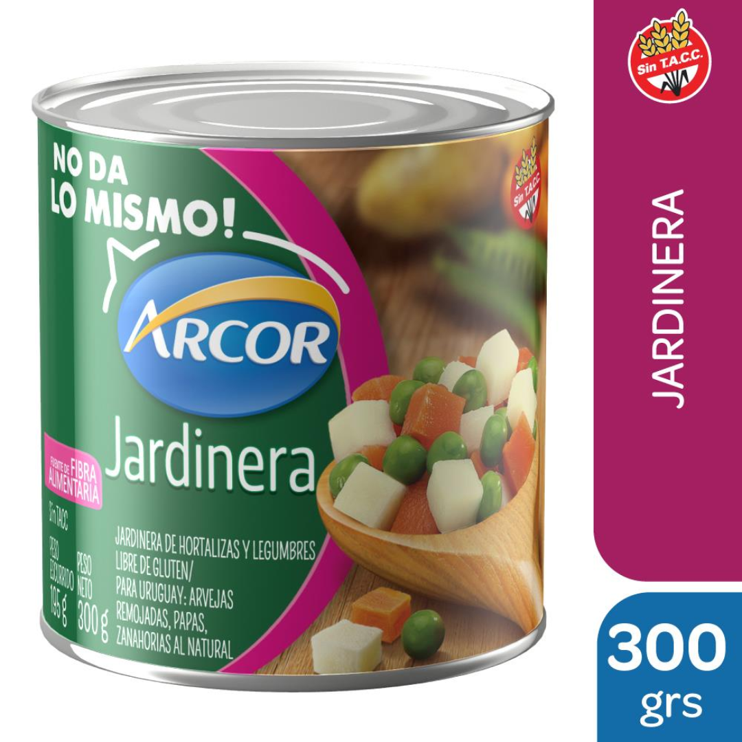 Jardinera Arcor en Lata 300g