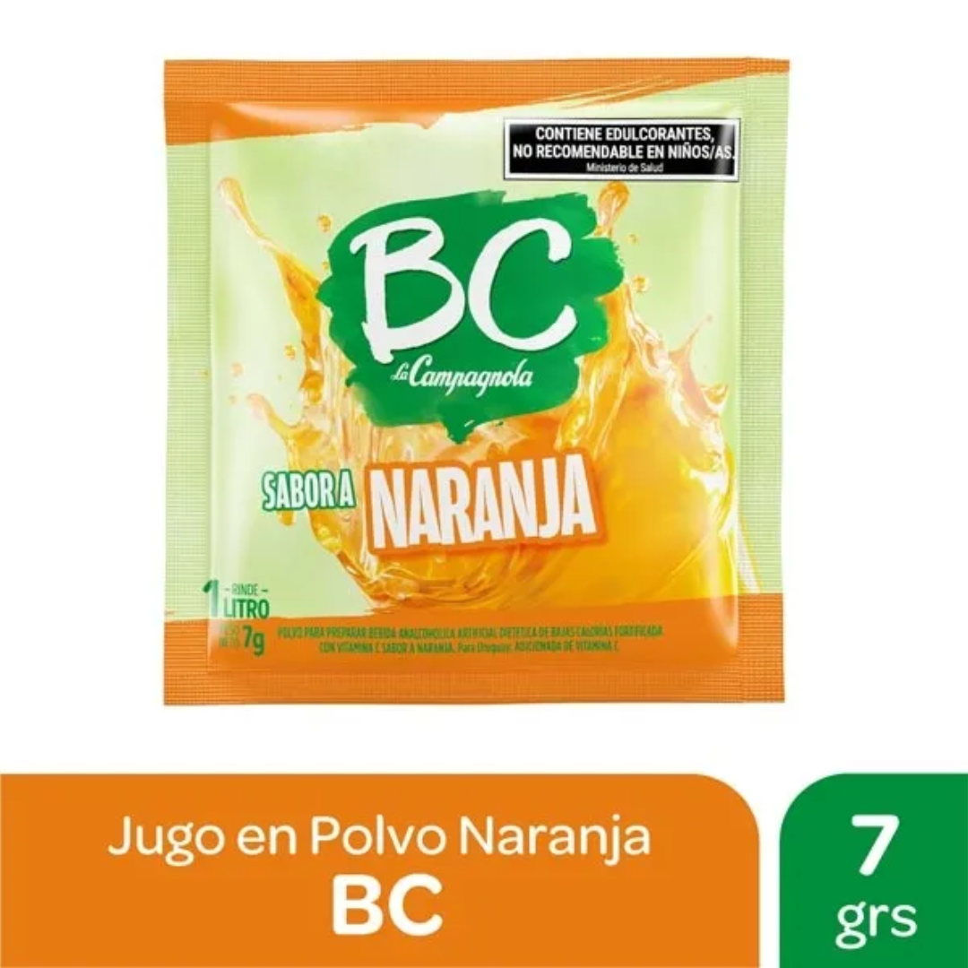 Jugo Bc la Campagnola Naranja 7g